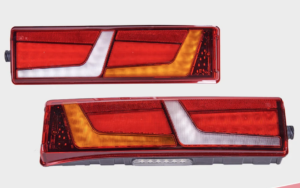אחורי מלבן "לד" 50X13 לעגלות 24V